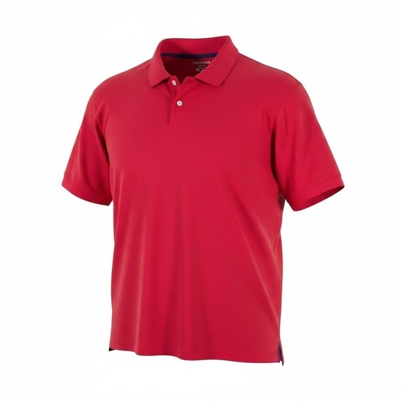Saddlebred Other - Saddlebred Comfort Flex Mens Red Big & Tall Polo Shirt 3XLT Short Sleeve Golf